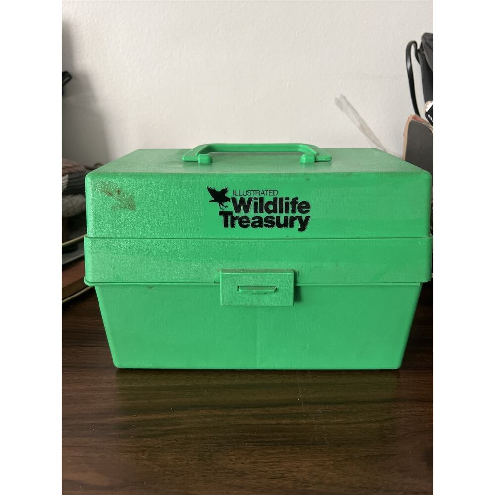 Green Carry Case Toy Storage